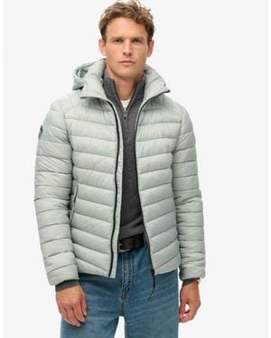 Superdry & Co Hooded Fuji Sport Padded Jacket - Green