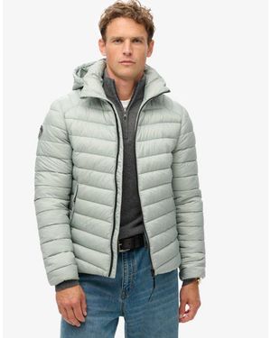 Superdry & Co Hooded Fuji Sport Padded Jacket - Green