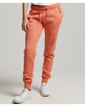 Superdry & Co Vintage Logo Embroidered joggers - Orange