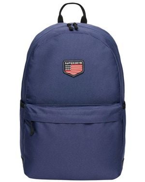 Superdry & Co Classic Patch Montana Backpack - Blue