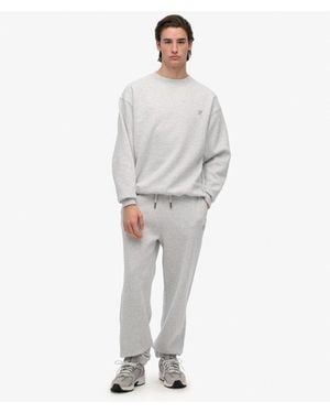 Superdry Blank Oversized joggers - Grey