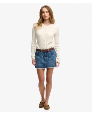 Superdry & Co Denim Mini Skirt - Blue