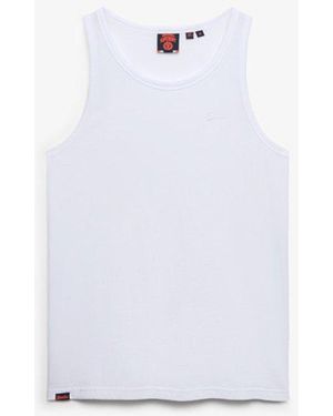 Superdry & Co Essential Logo Vest - White
