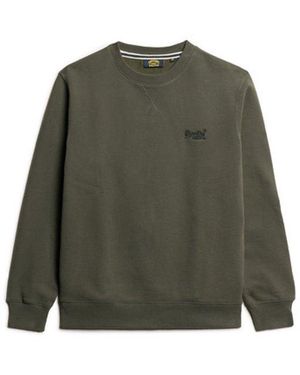 Superdry & Co Essential Logo Crew Sweatshirt - Green