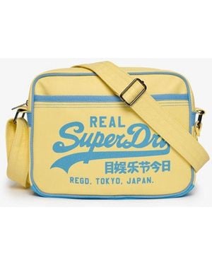 Superdry & Co Mini Alumni Crossbody Bag - Metallic