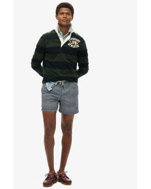 Superdry Printed 15-inch Recycled Swim Shorts - Blue