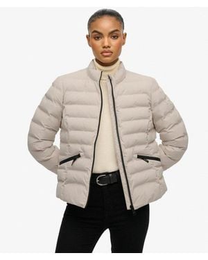 Superdry City Fuji Padded Jacket - Natural