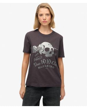 Superdry Super Skull T-shirt - Black