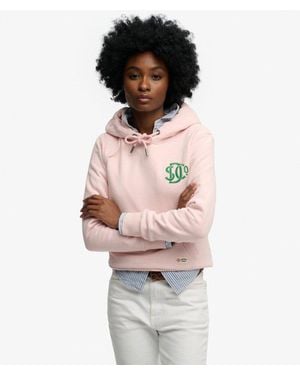 Superdry Sd & Co Neon Hoodie - Pink