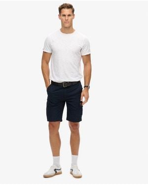 Superdry & Co Classic Parachute Cargo Shorts - Blue