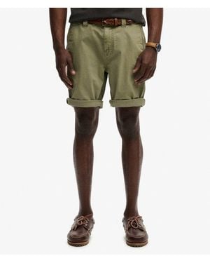 Superdry Utility Chino Shorts - Green