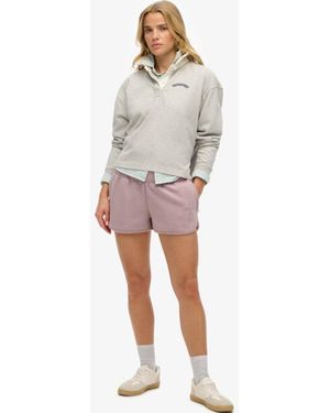 Superdry Sports Tech Racer Shorts - Grey