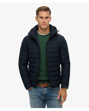 Superdry Hooded Fuji Jacket - Blue
