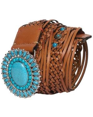 Superdry Artisan Weave Belt - Blue