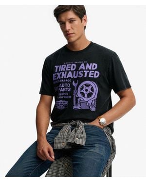 Superdry & Co Local Business Loose T-shirt - Black