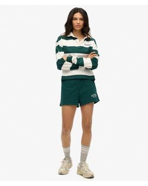 Superdry & Co Athletic Essentials Graphic Shorts - Green
