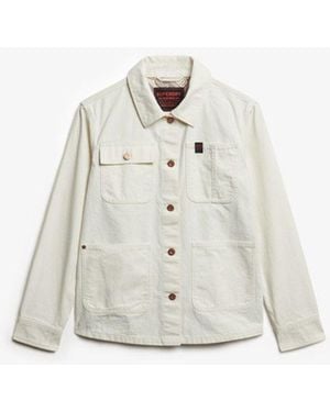 Superdry & Co Chore Jacket - White