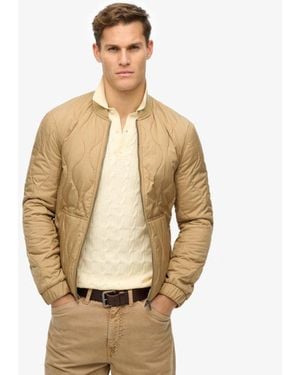 Superdry Surplus Quilted Liner Jacket - Natural