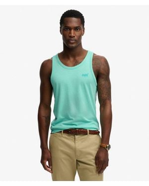 Superdry Essential Logo Vest Top - Green