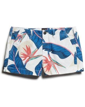 Superdry & Co Chino Hot Shorts - Blue