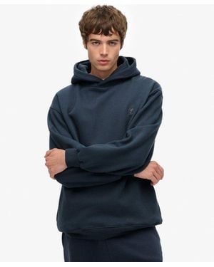 Superdry Blank Oversized Hoodie - Blue