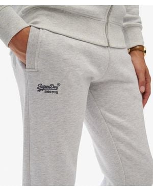 Superdry & Co Vintage Logo Embroidered joggers - Grey