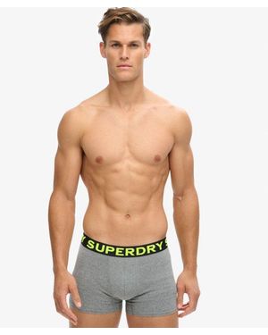 Superdry & Co Organic Cotton Boxer Triple Pack - Green