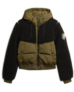 Superdry & Co & Co Everest Bomber Hybrid Jacket - Green