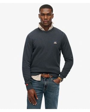 Superdry Great Outdoors Embroidered Sweatshirt - Blue
