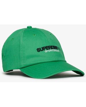 Superdry & Co Sport Style Baseball Cap - Green