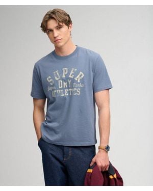 Superdry & Co Athletic Essentials T-shirt - Blue