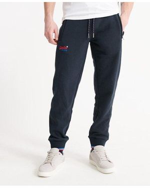 Superdry Orange Label Elevated Zip Pocket Joggers - Blue