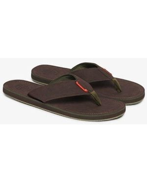 Superdry Premium Flip Flops - Brown