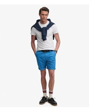 Superdry & Co Premium Regular Chino Shorts - Blue