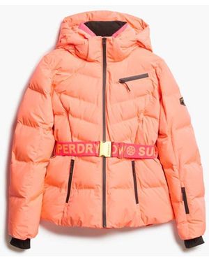 Superdry & Co Ski Luxe Puffer Jacket - Pink