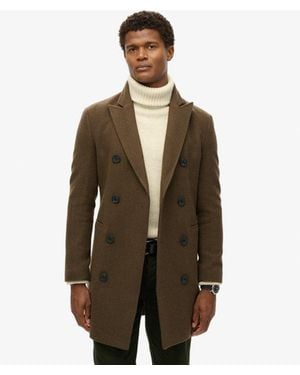 Superdry The Merchant Store - Town Coat - Brown