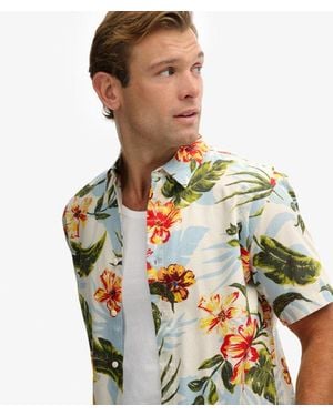 Superdry Hawaiian Printed Shirt - Multicolor
