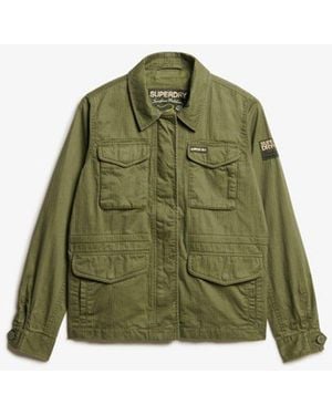 Superdry & Co & Co Classic Military M65 Lined Jacket - Green