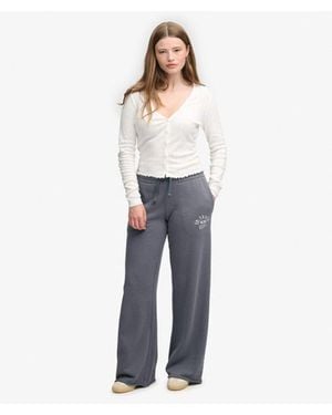Superdry & Co Athletic Essentials Straight Leg joggers - Blue