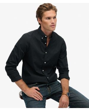 Superdry & Co Essentials Tailored Lite Shirt - Black