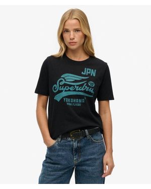 Superdry High Flyers T-shirt - Black