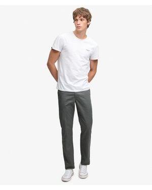 Superdry & Co Premium Regular Chinos - White