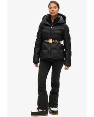 Superdry & Co Ski Luxe Puffer Jacket - Black