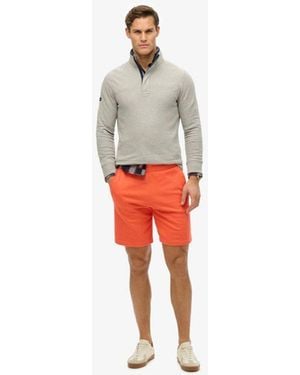 Superdry Essential Logo Jersey Shorts - Red