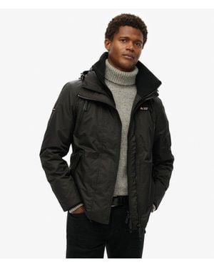 Superdry & Co Hooded Mountain Windbreaker Jacket - Black