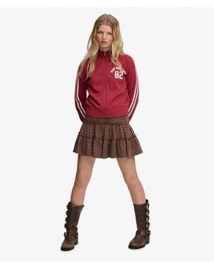Superdry Tiered Jersey Mini Skirt