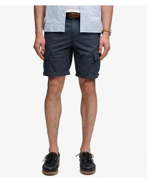 Superdry Homme Short Cargo Vintage Core Coupe Décontractée Taille - Bleu