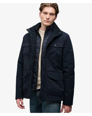 Superdry Two-In-One Burford Jacket - Blue
