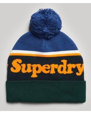 Superdry & Co Essential Logo Beanie - Blue
