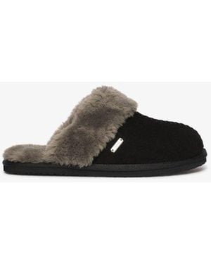 Superdry & Co Mule Slipper - Black